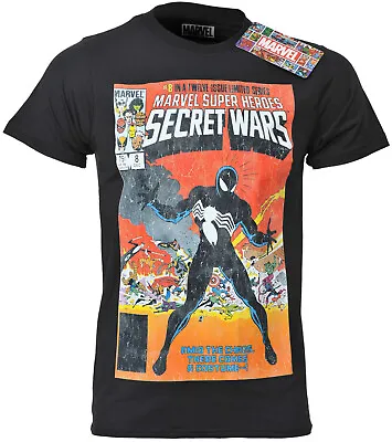 Spider-Man  T Shirt Official  Secret Wars No. 8 Cover New Marvel Super Heroes • £13.99