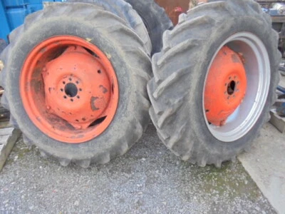 £360 • Buy For DAVID BROWN 885 12.4 X 28 WHEELS & TYRES PAIR