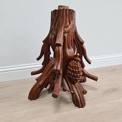 £79.99 • Buy Unique Handcrafted Solid Rosewood /Sheesham Tree Stump Root Table Base