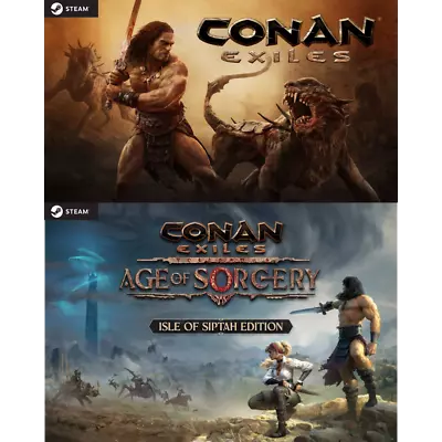 Conan Exiles Standard Isle Of Siptah Edition PC GAME Steam BRAND NEW GENUINE • $19.89