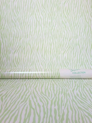 £30 • Buy X2 60s 70s Vintage Wallpaper Rolls Tiger Stripe Animal Print Retro Leaf Green 