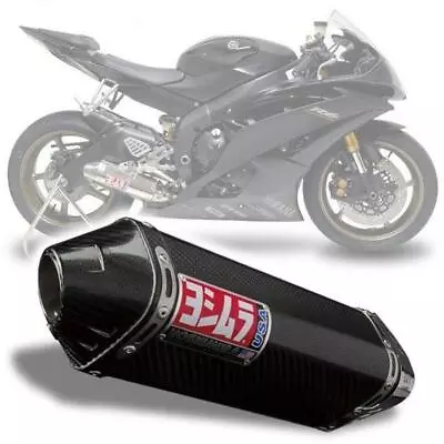 Street TRC Carbon Fiber Slip On Exhaust Yoshimura 1362272 For 06-18 Yamaha R6 • $577.15