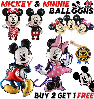 Mickey Minnie Mouse Theme Birthday Party Foil Air Fill Balloon UK Seller2 • £1.75