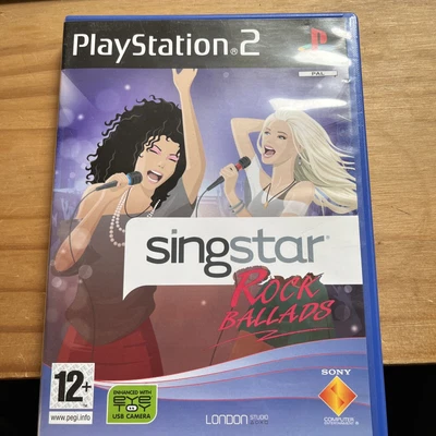£5 • Buy SingStar Rock Ballads - Solus (Sony PlayStation 2, 2007)