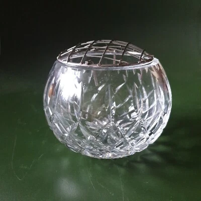 £15 • Buy Royal Brierley Anemone Vase Rose Bowl Crystal 24% Lead