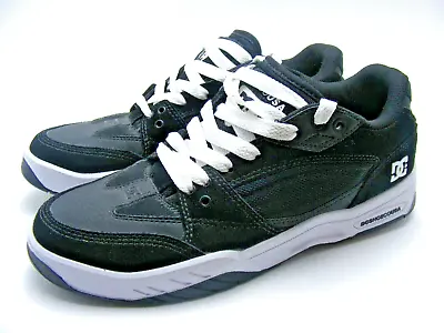 DC Shoes Maswell Mens Skate Sneaker  Black White Size US 9 UK 8 EUR 42 Like New • $49.99