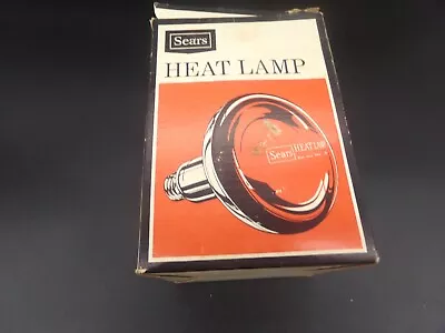 Vintage Sears Heat Lamp For Sun And Heat Lamp Bulb Model 7110 • $25