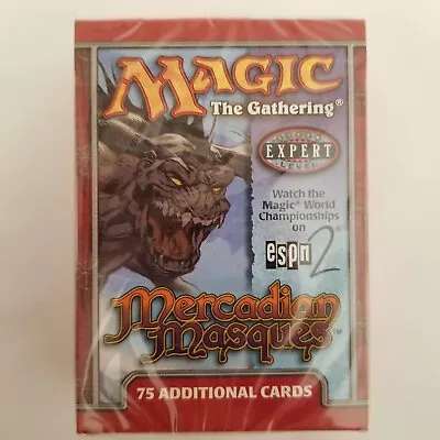 Magic The Gathering Mercadian Masques Tournament Pack Factory Sealed • $90