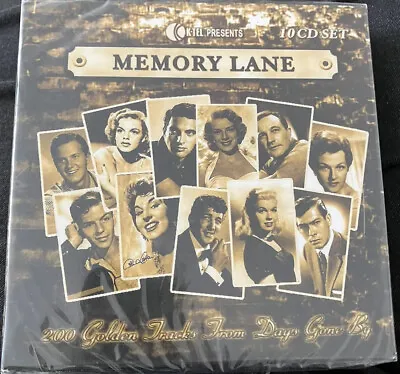 Memory Lane 10 CD Set Various Artists. New And Sealed… • £8