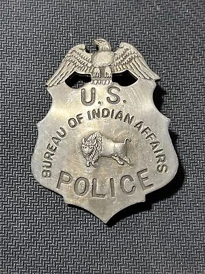 £15.27 • Buy U.S. Bureau Of Indian Affairs Buffalo Western Badge Pin Obsolete