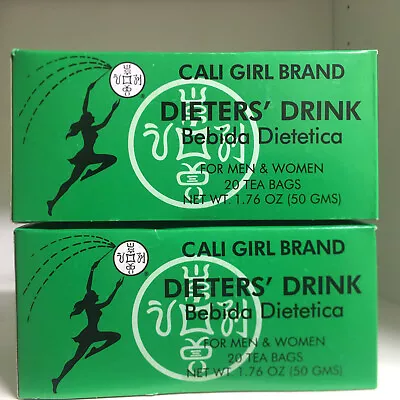 £14.99 • Buy 2 Boxes Cali Girl Brand Dieters’ Drink Tea Bebida Dietetica UK Seller