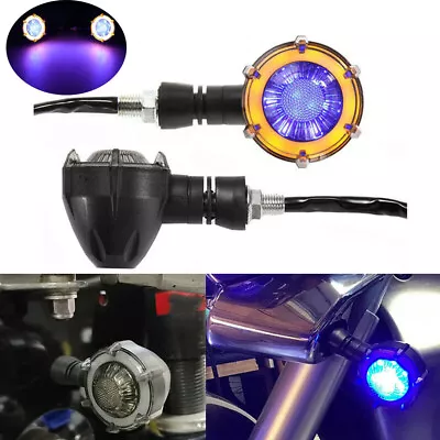 Motorcycle LED Turn Signals DRL For Suzuki Boulevard C109R C50 C90 S 40 50 83 US • $16.99