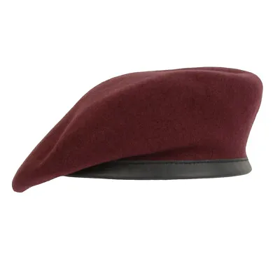 British Airborne Beret WW2 Maroon Red Reproduction 100% WOOL • $41.95