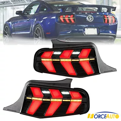 LED Tail Lights 7-Modes Sequential Blinker Brake Kit For 10-12 Ford Mustang • $380.99