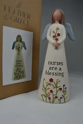 Gift For A Nurse Nurses Thankyou Gift Ceramic Nurse Figure Figurine Present 12cm • £9.95