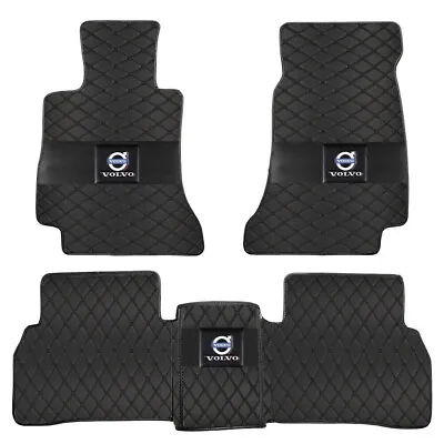 For Volvo All Models Car Floor Mats Luxury Custom Auto Liner Waterproof Foot Rug • $43.04