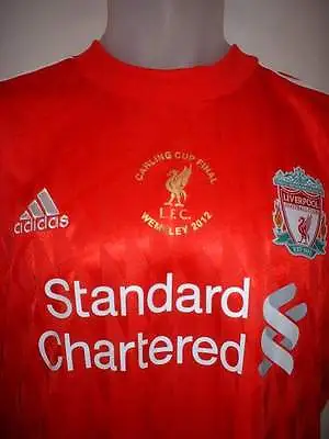 £39.99 • Buy Liverpool S M L XL XL XXL Carling Cup Final Football Soccer Jersey Shirt Adidas 