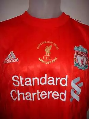 £69.99 • Buy Liverpool Small Carling Cup Final Football Soccer Jersey Shirt Adidas