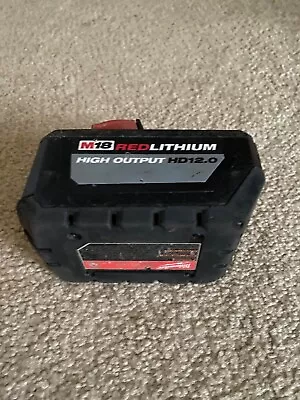 Milwaukee 48-11-1812 M18 RedLithium High Output HD12.0 Battery Pack • $109