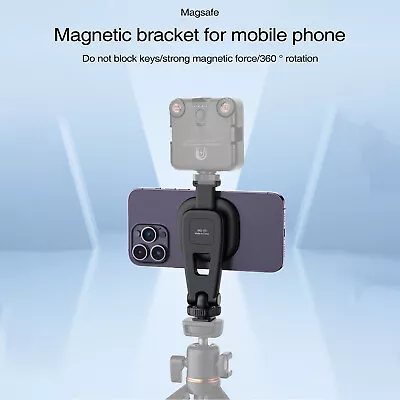 $23.74 • Buy Vrig MG-03 Magnet Phone Holder Magnetic Tripod Mount Adapter For IPhone 14 13 12