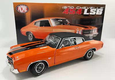 ACME - 1:18 Model - 1970 Chevelle 454 LS6 VINYL TOP- A1805503 • $89