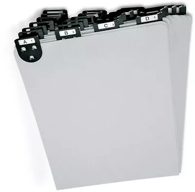 Martin Yale 14254 Posting/Ledger Tray Metal Tab Index For 6x9 Sheets 25 Dividers • $52.55