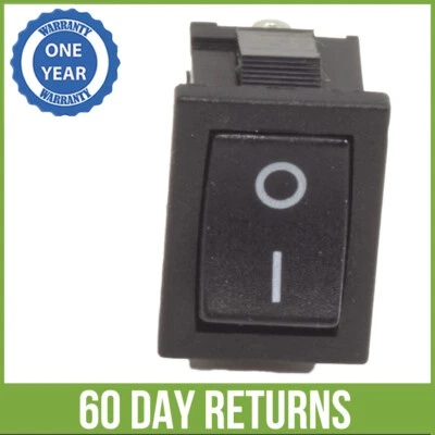 $10.95 • Buy New Zing Ear ZE-200 Mini Snap-in 2 Prong SPST On Off Rocker Switch Replacement