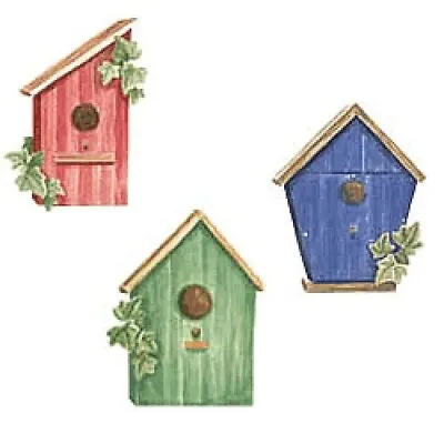25 Birdhouse WALLIES CUTOUTS • $8.99