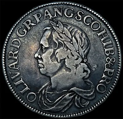 Commonwealth Oliver Cromwell 1658 Crown.... • £4750