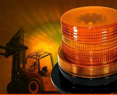 48 LED Warning Lights Strobe Beacon Light Rooftop Emergency Warning Hazard Amber • $15.32