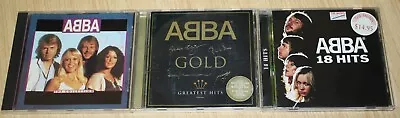 ABBA CD X3 - 18 Hits Greatest Hits Gold The Collection • $24.99