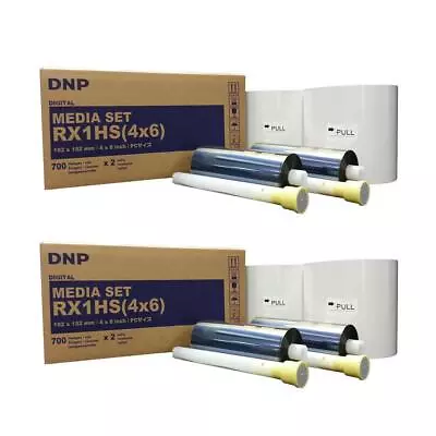 DNP 2x Print Media For DS-RX1HS Printer - 4x6 700 Prints Per Roll (1400 Total) • $387.98