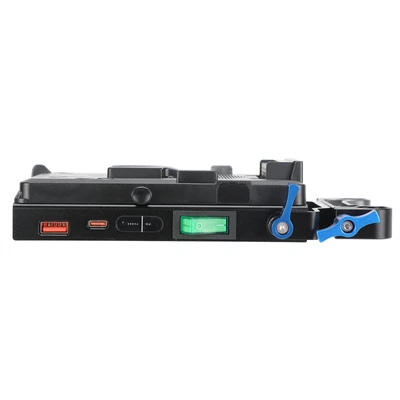 $103.18 • Buy Camera V Mount Battery Plate E6N Dummy Battery And 15mm Rod Clamp For 5D2