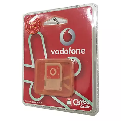 Vodafone 1GB Combo SD Card- Digital Memory Card & USB Flash Drive! Brand New! • $7.95