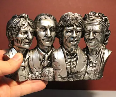 Rolling Stones Rock Bust Mick Jagger Keith Richards Charlie Watts Ronnie Wood Lp • $120