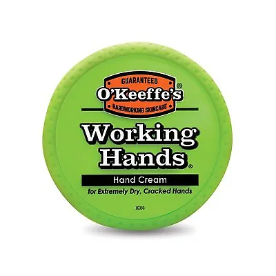 O'Keeffe's Working Hands Cream Lip Repair Foot Cream Cracked Split Skin Jar Tube • £8.97