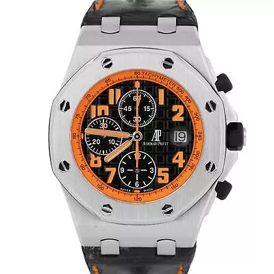 MINT Audemars Piguet Royal Oak Offshore Volcano Orange Stainless Steel 26170ST • $17493.71