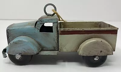 Vintage Metal Dump Blue Dump Truck Marked EF126 • $17.99