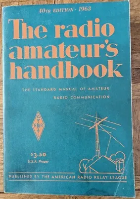 1963 ARRL Handbook Radio Amateur's Handbook • $16.73