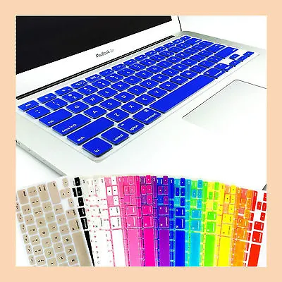 Keyboard Cover Protector For Apple Mac Book Pro 13.3  15.4  17 Inch Mac Book Air • $5.99