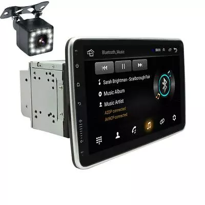 10.1inch Android9.1 Car Stereo 2 DIN GPS Navi WIFI 4G Rotatable Screen+Camera • $119.99