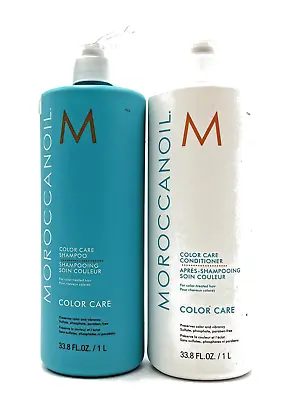 Moroccanoil Color Care Shampoo & Conditioner/Color Treated Hair  33.8 Oz Duo • $154.45