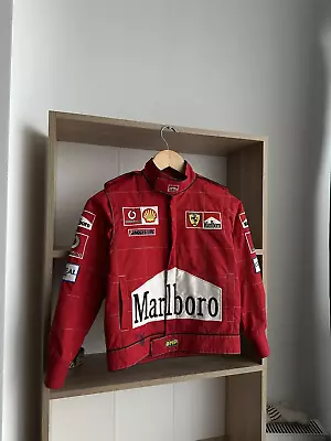 VTG Ferrari Red Racing Marlboro Formula Uno Jacket • $175