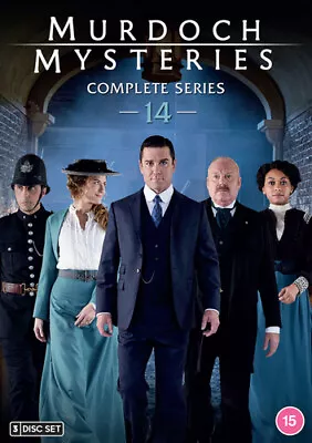 Murdoch Mysteries: Complete Series 14 DVD (2021) Yannick Bisson Cert 15 3 Discs • £16.11