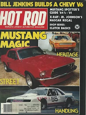 HOT ROD Magazine November 1981 - Mustang Magic / Bill Jenkins Chevy V6 / The Ind • $7.99