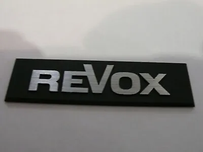 REVOX Logo Original New Metal • $8.98