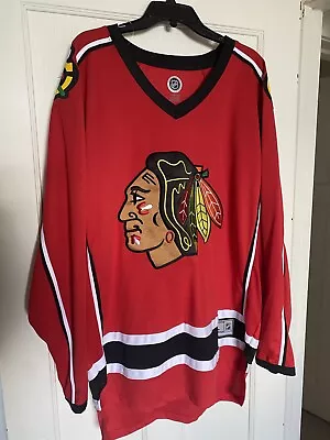 Vintage Chicago Blackhawks NHL Hockey Jersey Adult Mens Sz XL • $37.99