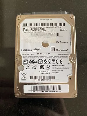 1TB Seagate ST1000LM024 2.5  SATA HDD Hard Drive 1000GB (myref13) • £20