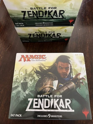 £62.57 • Buy MTG Battle For Zendikar Fat Pack Sealed English