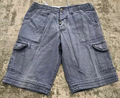 Vintage Mens Canterbury Scotland Cotton Cargo Shorts Size 30 • £24.99